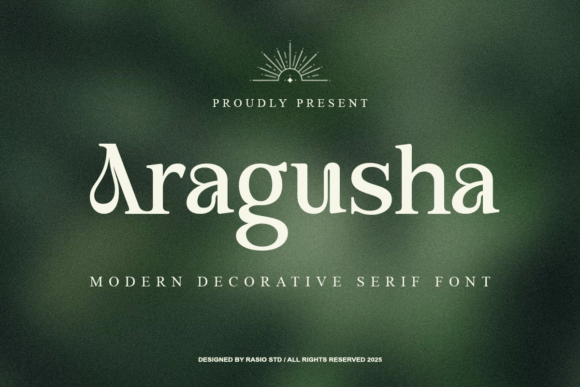 Aragusha: Modern Serif Font for Impactful Design