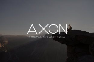 Axon Minimalist: A Clean Sans Serif Typeface for Web Design