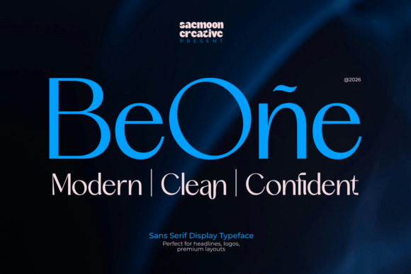 Beone Sans: A Modern Typeface for Bold Web Design