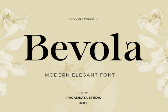 Bevola: A Serif Font for Timeless Design
