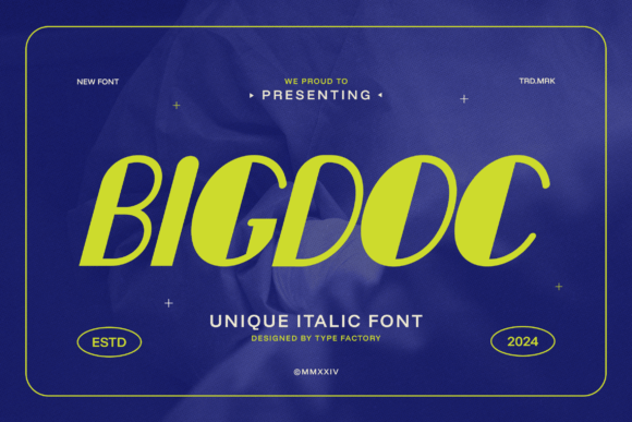 Bigdoc: A Bold Sans Serif for Editorial Design
