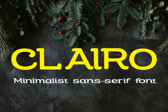 Clairo: The Minimalist Sans Serif Font for Scroll-Stopping Design