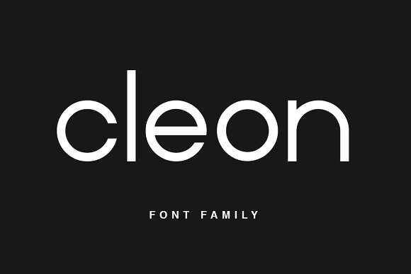 Cleon: A Refined Sans Serif Typeface for Modern Editorial Design