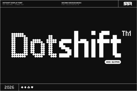 Dotshift: A Versatile Display Font for Modern Branding