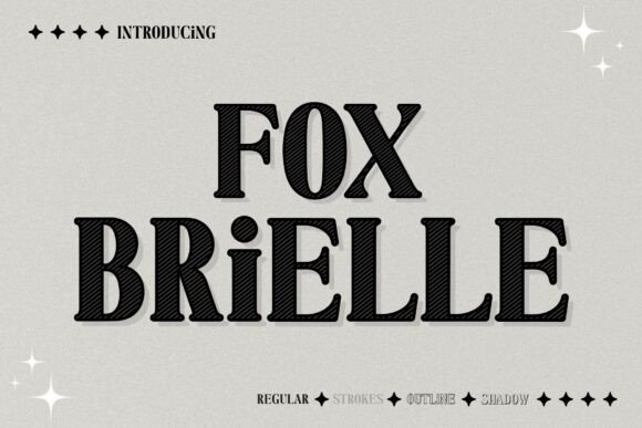 Fox Brielle Font for Elegant Design