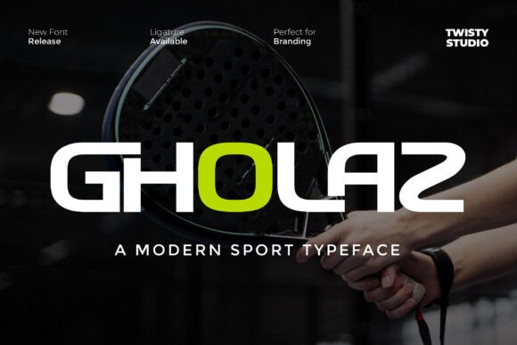 Gholaz: A Bold Font for Impactful Campaigns