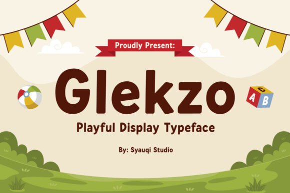 Glekzo Review: A Playful Typeface for Bold Campaigns