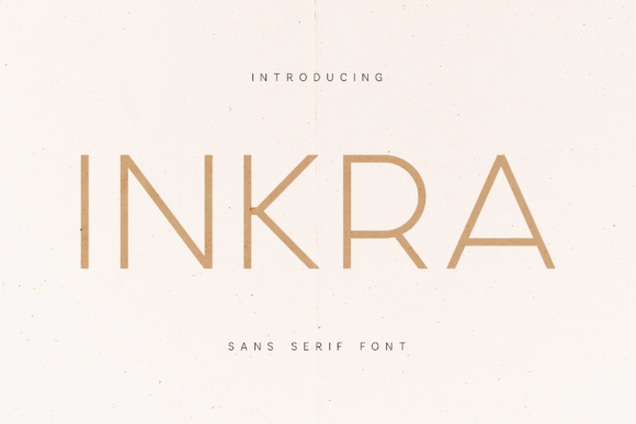 Inkra: A Modern Font for Creative Projects
