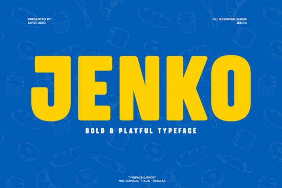 Jenko: A Bold Font for Business
