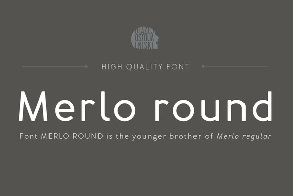 Merlo Round: A Friendly Sans Serif for Editorial Design
