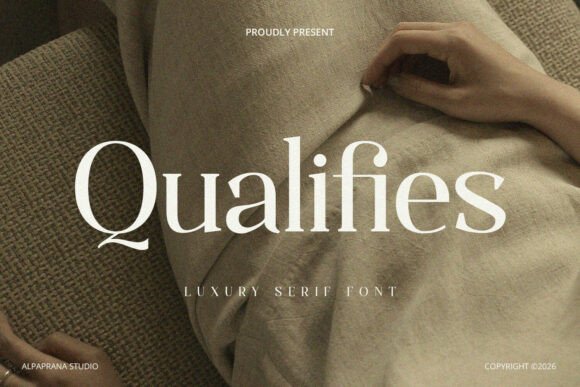 Qualifies: A Serif Font for Creative Makers