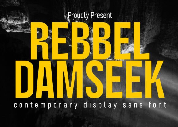 Rebbel Damseek Font Review