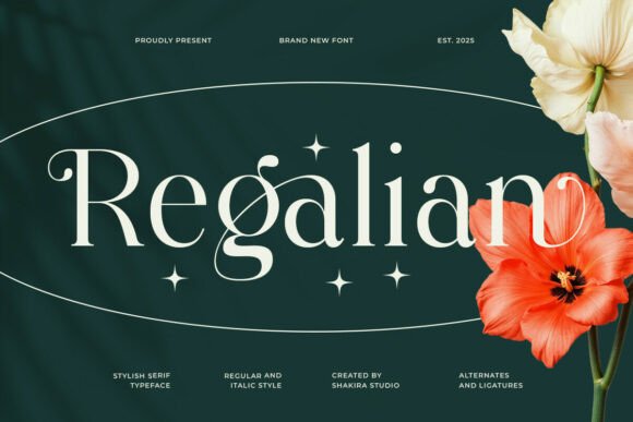 Regalian: A Premium Serif Font for Elegant Branding