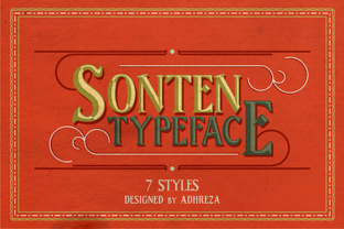 Sonten Typeface: A Calm Serif for Editorial Design