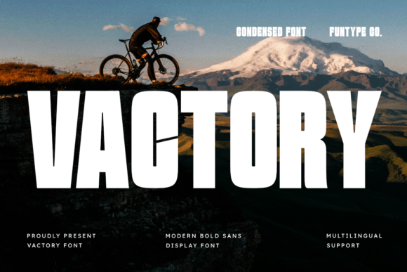 Vactory Font Review: A Bold Sans Serif for Modern Branding