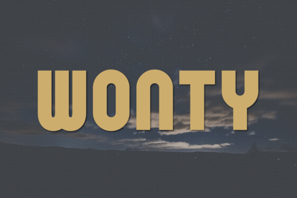 Wonty: A Classy Sans Serif for Business Branding