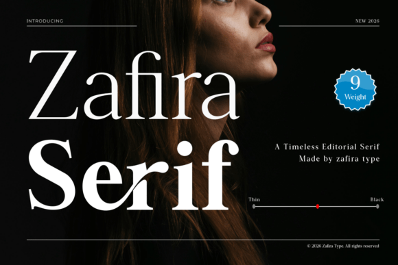 Zafira Serif: A Versatile Typeface for Modern Branding